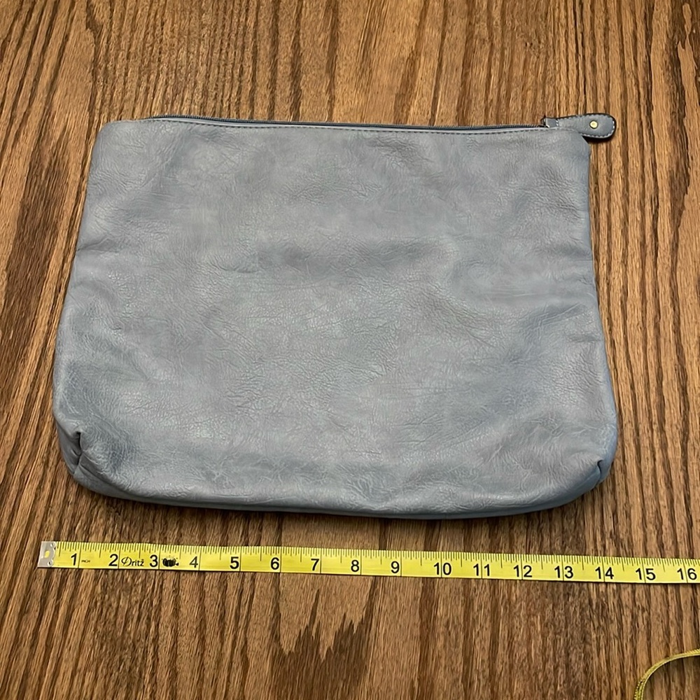 Free People vegan leather clutch